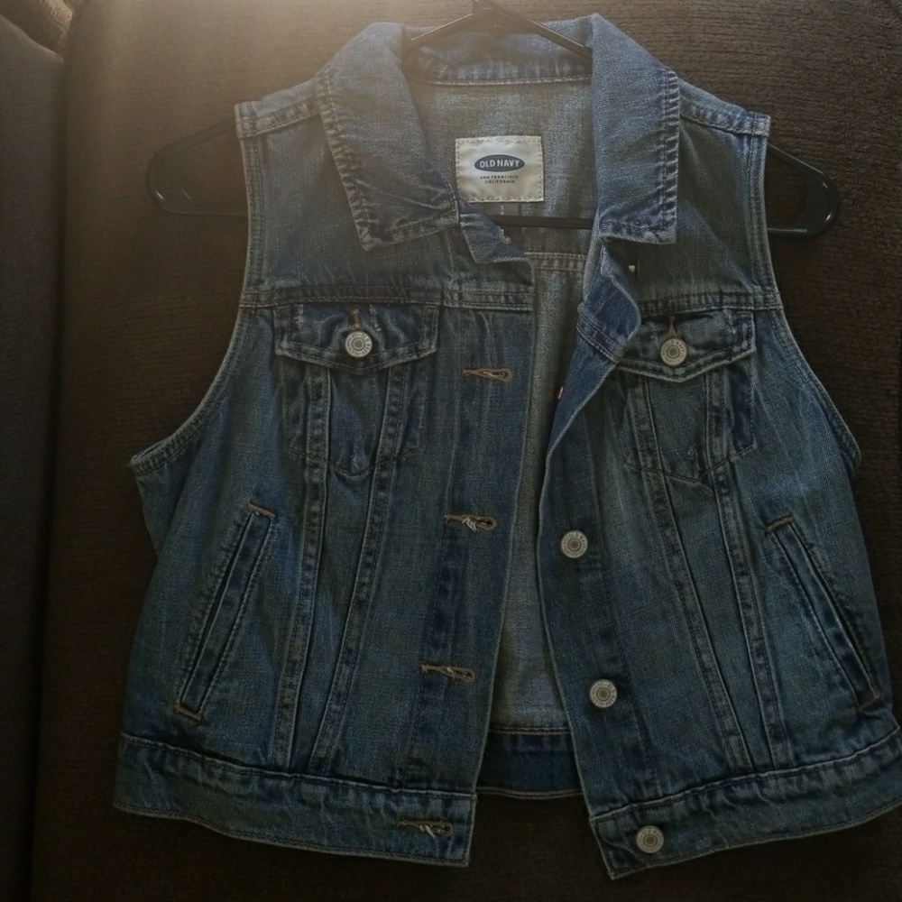 Denim vest